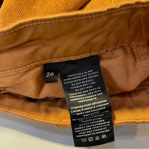 J Brand Joan Crop High Rise Cord in Titan, 26 - Picture 16 of 16